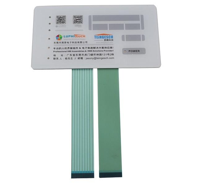 Polyester-Stromkreis-kapazitive Folientastaturen IP67 wasserdicht 1