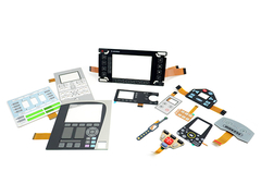 Dauerhafter FPC-Membranschalter-zuverlässiger Noten-Oberfläche HAUSTIER/FPC Stromkreis