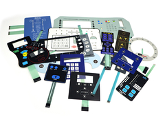 LED-Hauben-Membranschalter, wasserdichte Membran-Tastatur mit ESD Abschirmung