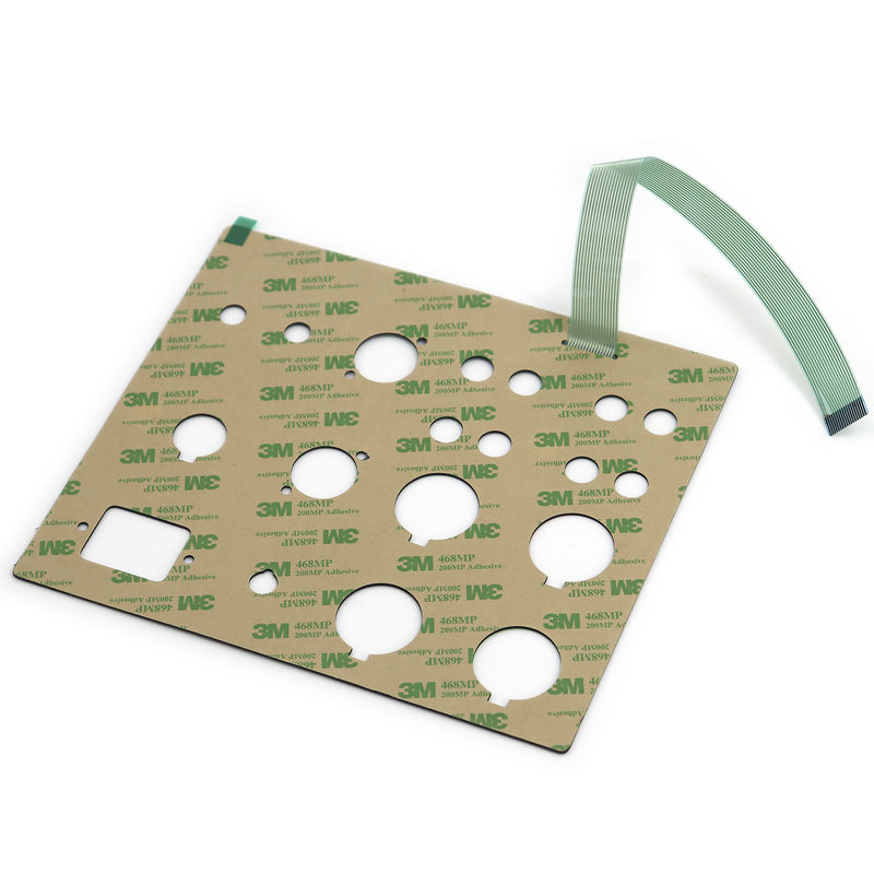 Industrielles Mehrfarben der Metallhauben-Membran-PMMA des Schalter-1.27mm